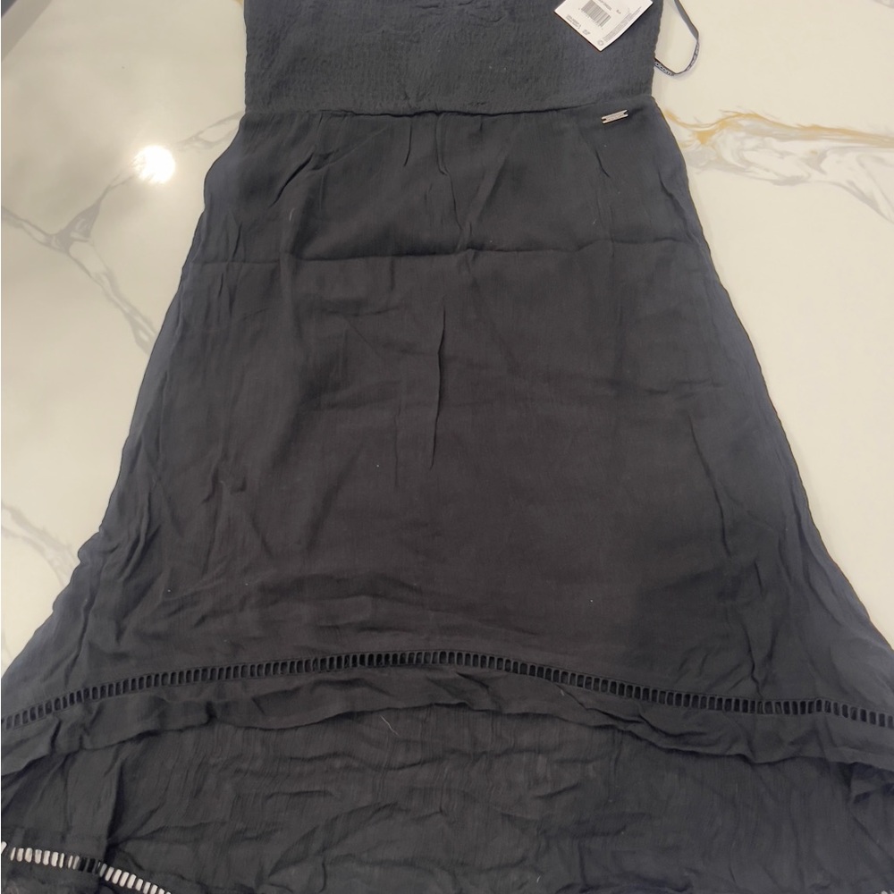 Volcom Black Strapless Dress M